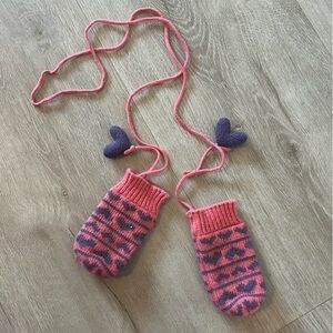 Cashmere baby mittens size 0-6 months